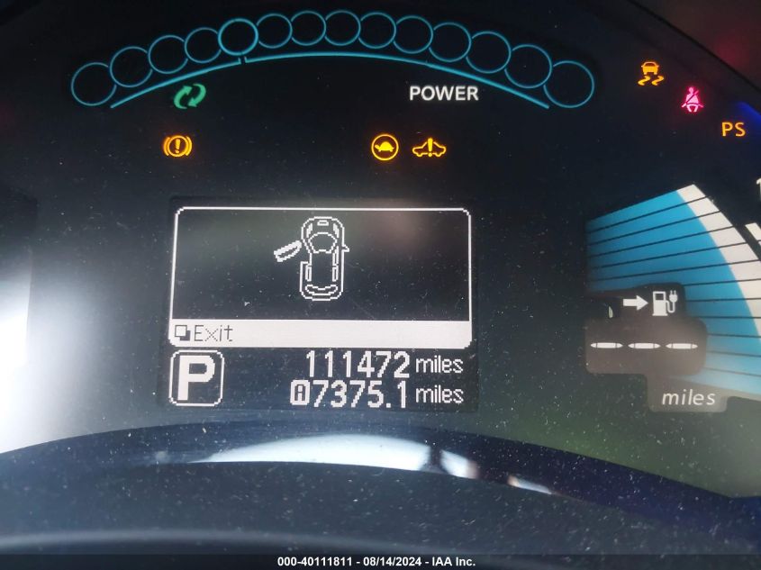 2015 NISSAN LEAF S - 1N4AZ0CP6FC328068