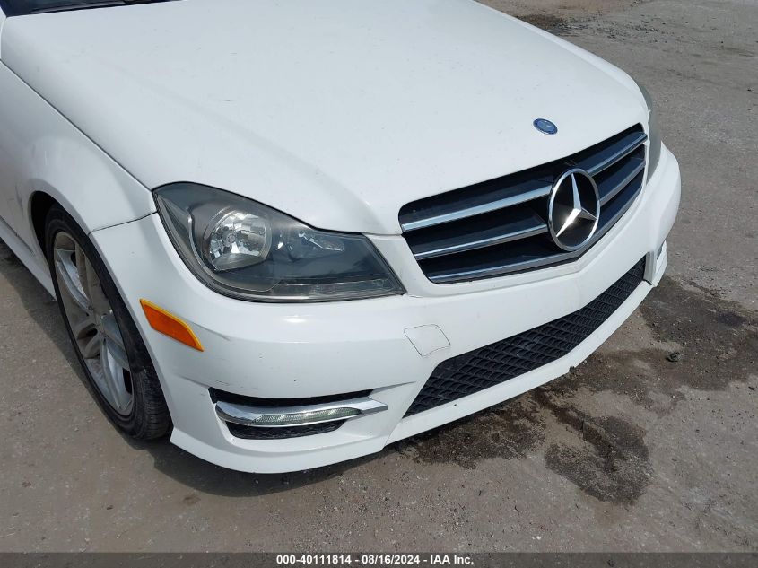 2014 Mercedes-Benz C 250 Luxury/Sport VIN: WDDGF4HB4ER317833 Lot: 40111814