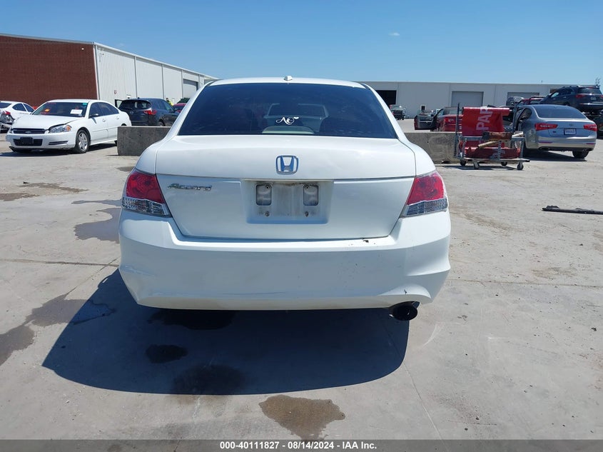 2009 Honda Accord 2.4 Ex-L VIN: 1HGCP268X9A073550 Lot: 40111827