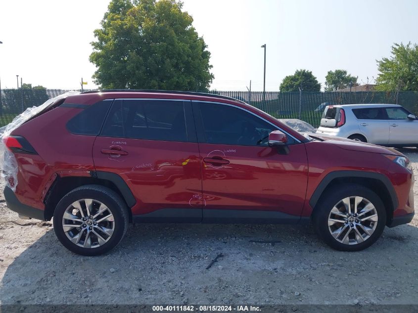 2021 Toyota Rav4 Xle Premium VIN: 2T3A1RFV4MW184448 Lot: 40111842