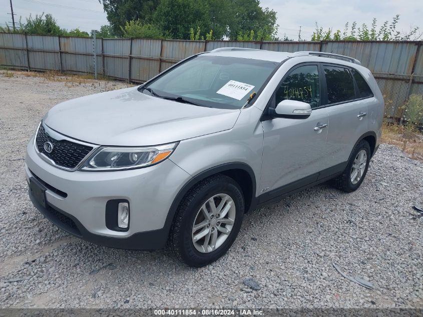 2015 Kia Sorento Lx VIN: 5XYKTCA68F6559688 Lot: 40111854