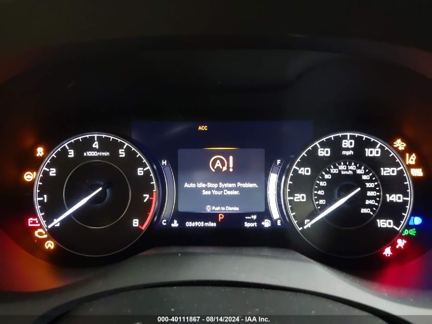 2021 Acura Rdx Standard VIN: 5J8TC2H32ML015359 Lot: 40111867