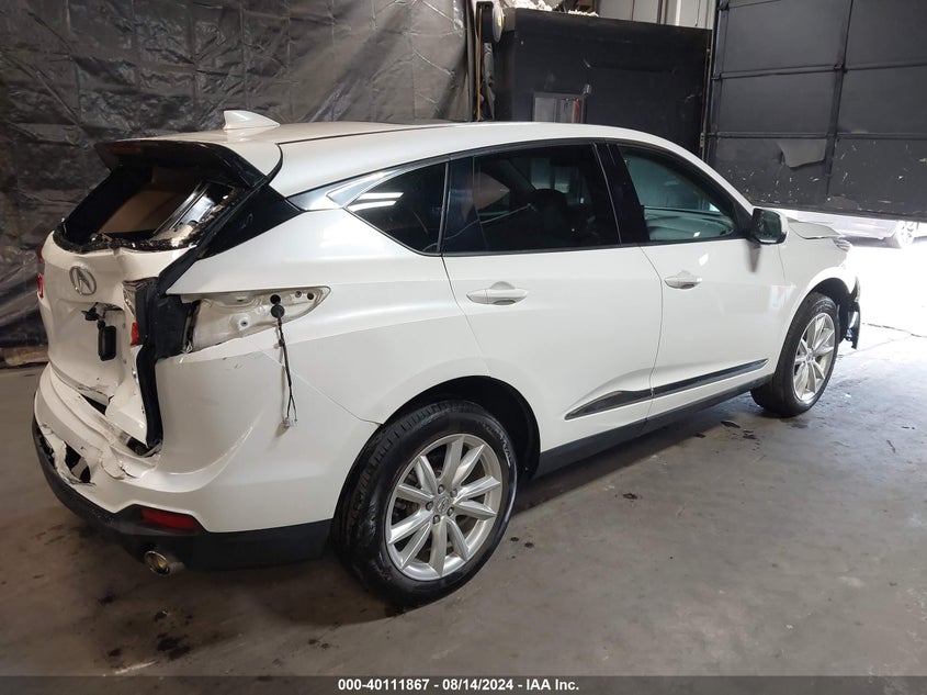 VIN 5J8TC2H32ML015359 2021 ACURA RDX STANDARD
