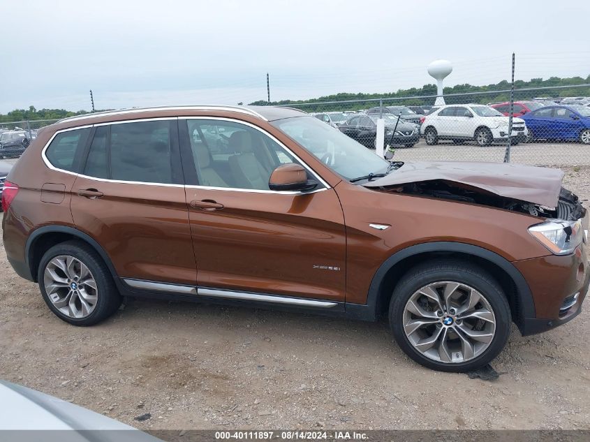 2017 BMW X3 XDRIVE28I - 5UXWX9C53H0T02071