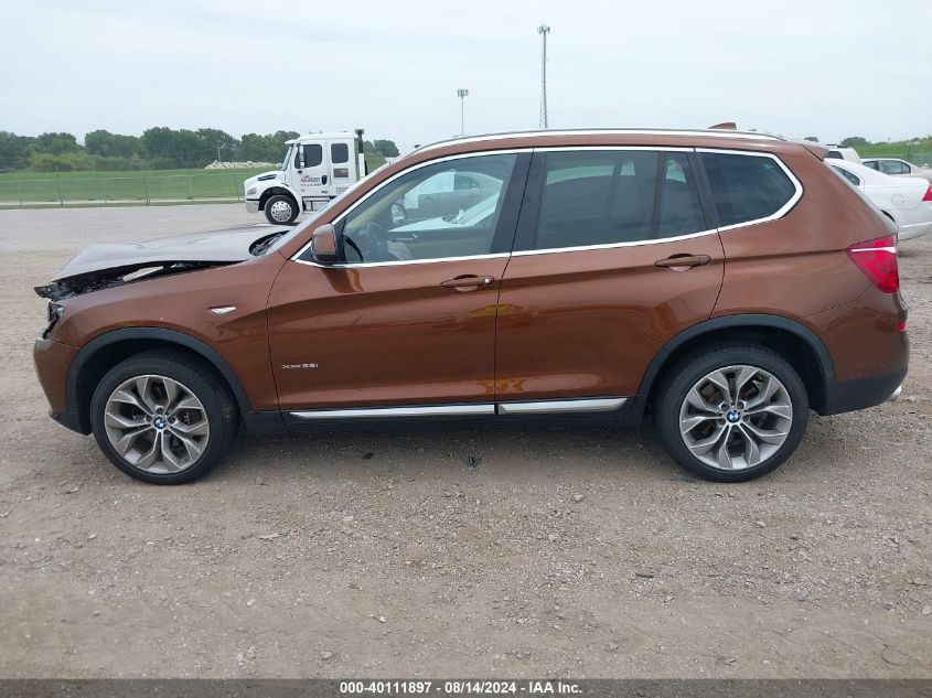 2017 BMW X3 xDrive28I VIN: 5UXWX9C53H0T02071 Lot: 40111897