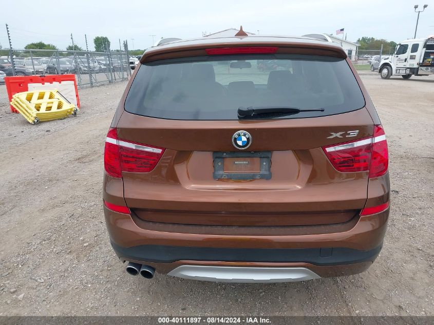 2017 BMW X3 XDRIVE28I - 5UXWX9C53H0T02071