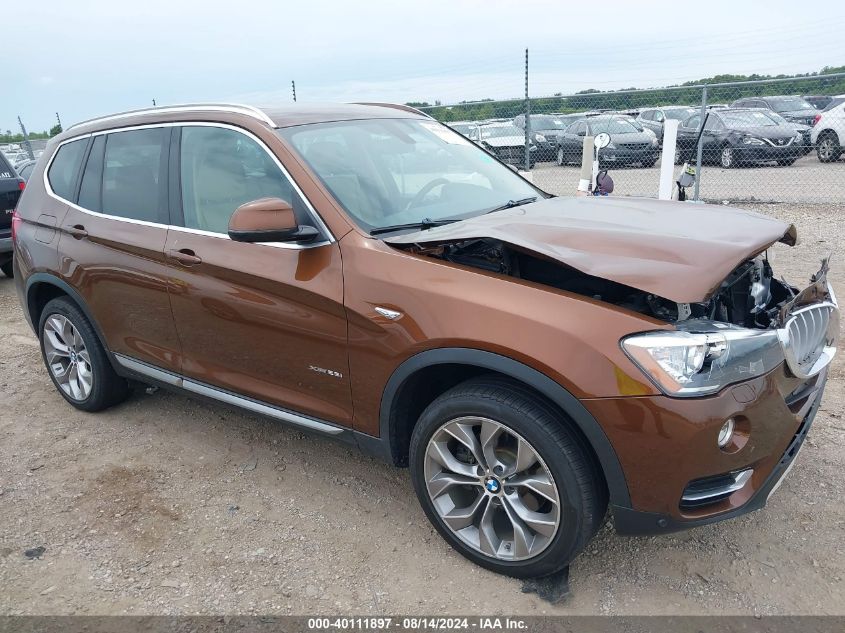 2017 BMW X3 XDRIVE28I - 5UXWX9C53H0T02071