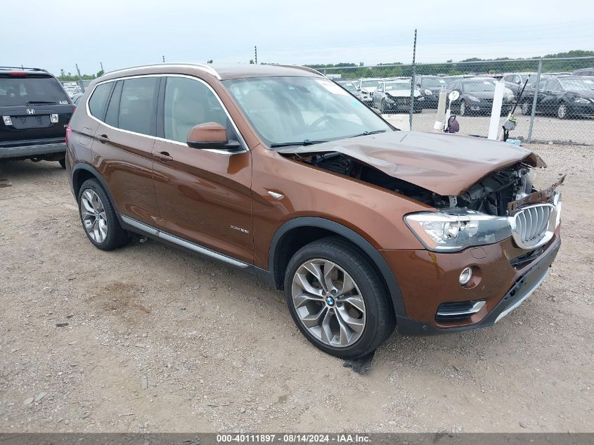 2017 BMW X3 XDRIVE28I - 5UXWX9C53H0T02071