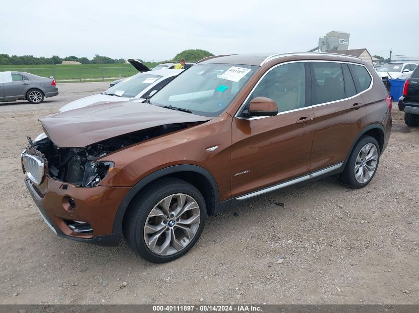 2017 BMW X3 XDRIVE28I - 5UXWX9C53H0T02071