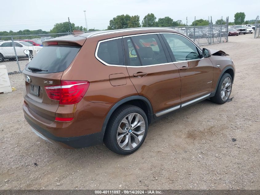 2017 BMW X3 XDRIVE28I - 5UXWX9C53H0T02071