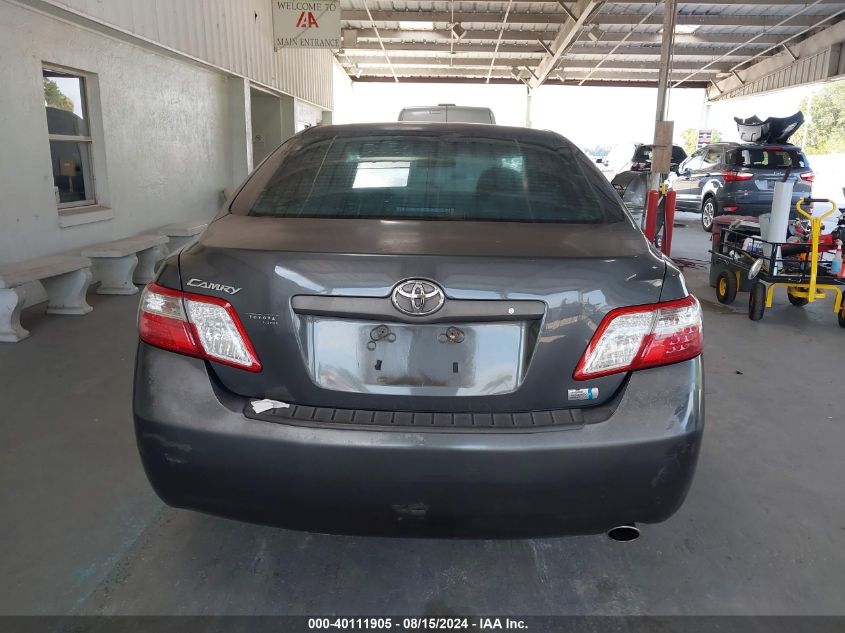 2008 Toyota Camry Hybrid VIN: 4T1BB46K68U034298 Lot: 40111905