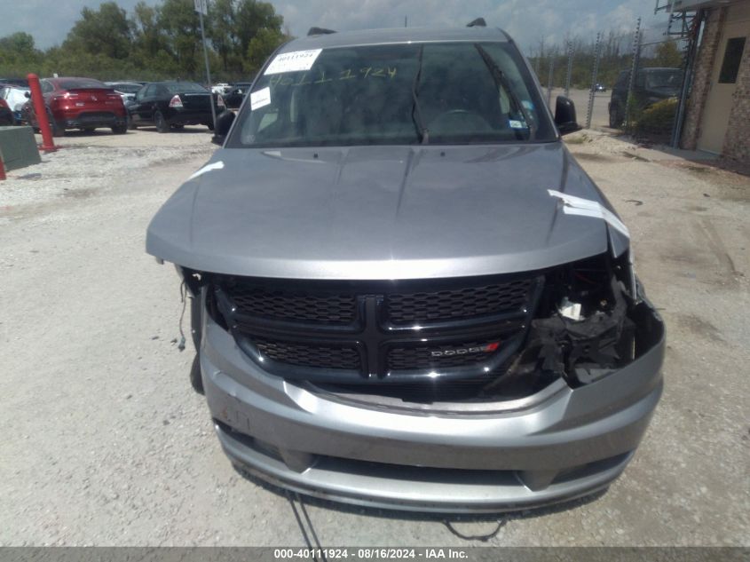 2017 Dodge Journey Se VIN: 3C4PDCAB1HT662236 Lot: 40111924