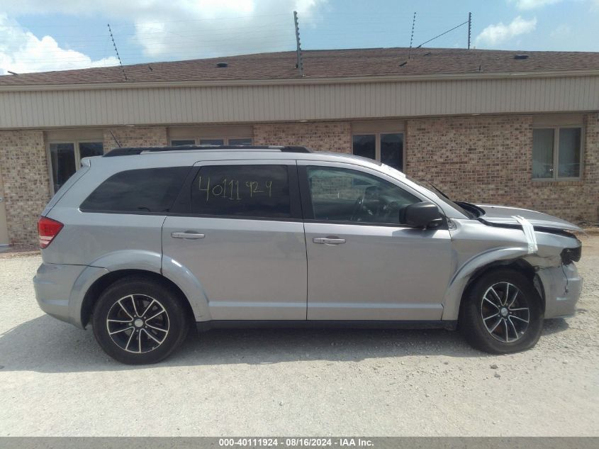 2017 Dodge Journey Se VIN: 3C4PDCAB1HT662236 Lot: 40111924