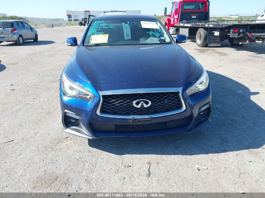 2019 Infiniti Q50 3.0T Signature Edition VIN: JN1EV7AP8KM541064 Lot: 40111943