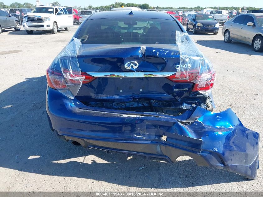 2019 Infiniti Q50 3.0T Signature Edition VIN: JN1EV7AP8KM541064 Lot: 40111943