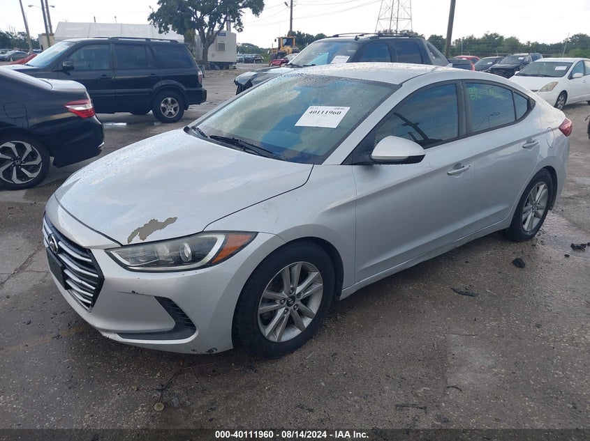 VIN 5NPD74LF5HH126986 2017 HYUNDAI ELANTRA SE