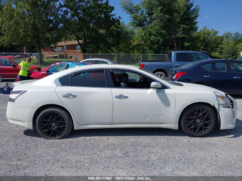 2013 Nissan Maxima 3.5 Sv VIN: 1N4AA5AP6DC846878 Lot: 40111967