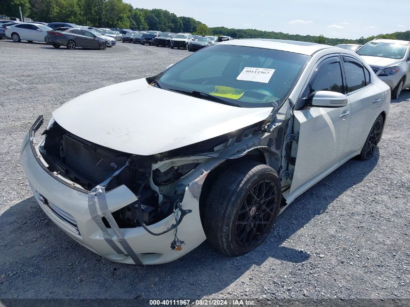 2013 Nissan Maxima 3.5 Sv VIN: 1N4AA5AP6DC846878 Lot: 40111967