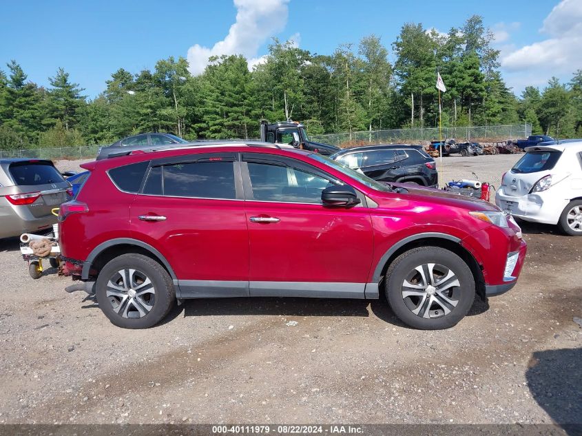 2018 Toyota Rav4 Le VIN: 2T3BFREV8JW836961 Lot: 40111979