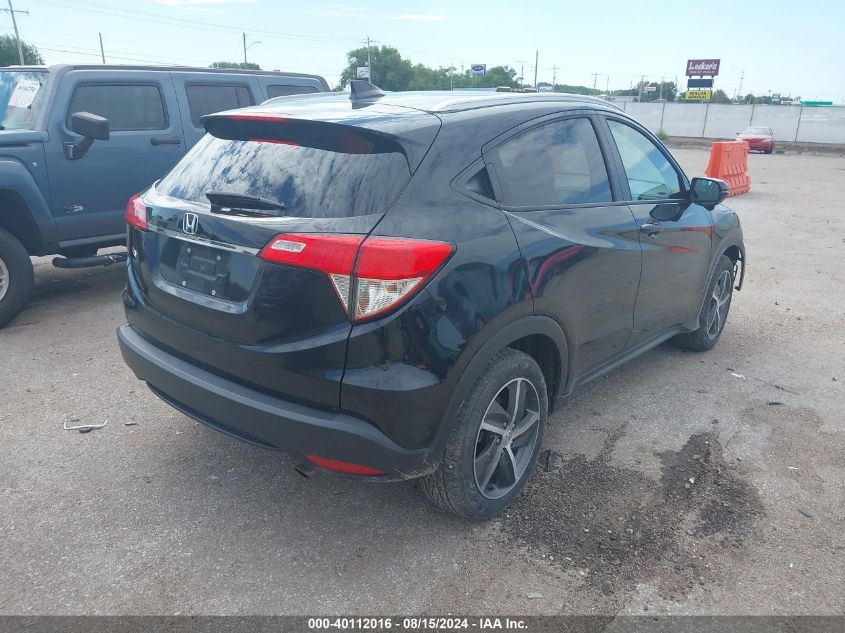 2022 Honda Hr-V 2Wd Ex VIN: 3CZRU5H56NM742362 Lot: 40112016