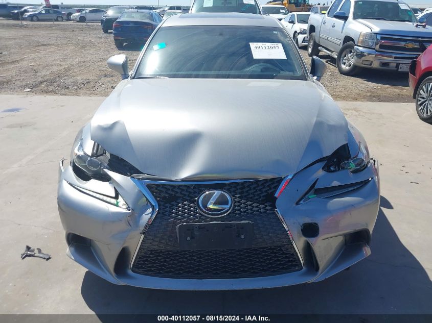 2015 Lexus Is 250 VIN: JTHBF1D23F5067596 Lot: 40112057