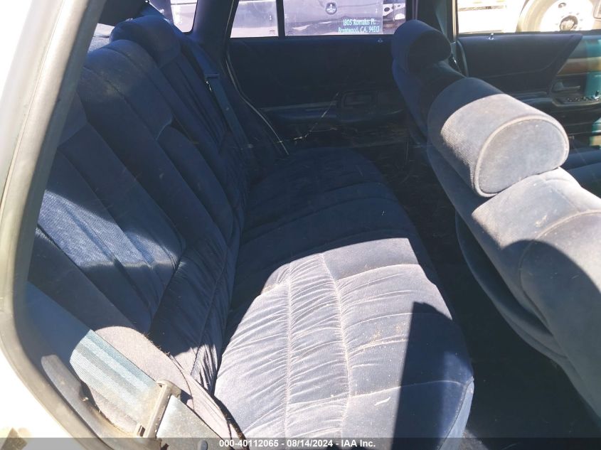 1993 Ford Crown Victoria Lx VIN: 2FALP74WXPX117277 Lot: 40112065