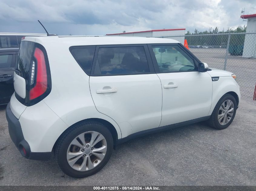 2014 Kia Soul + VIN: KNDJP3A57E7016402 Lot: 40112075