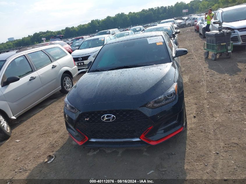 2022 Hyundai Veloster N VIN: KMHT36AH9NU013028 Lot: 40112076