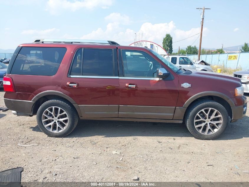 2015 Ford Expedition King Ranch VIN: 1FMJU1JTXFEF38073 Lot: 40112081