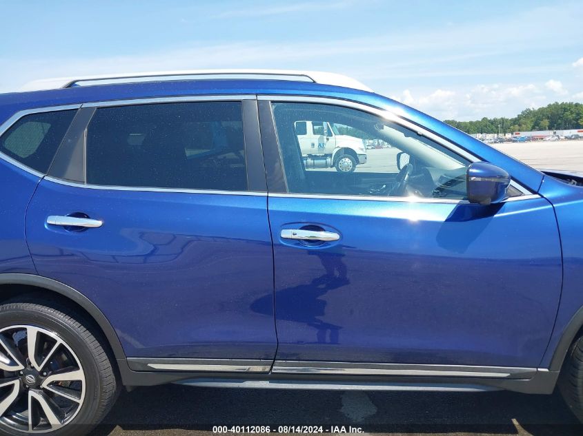 2019 Nissan Rogue Sl VIN: 5N1AT2MV7KC825883 Lot: 40112086