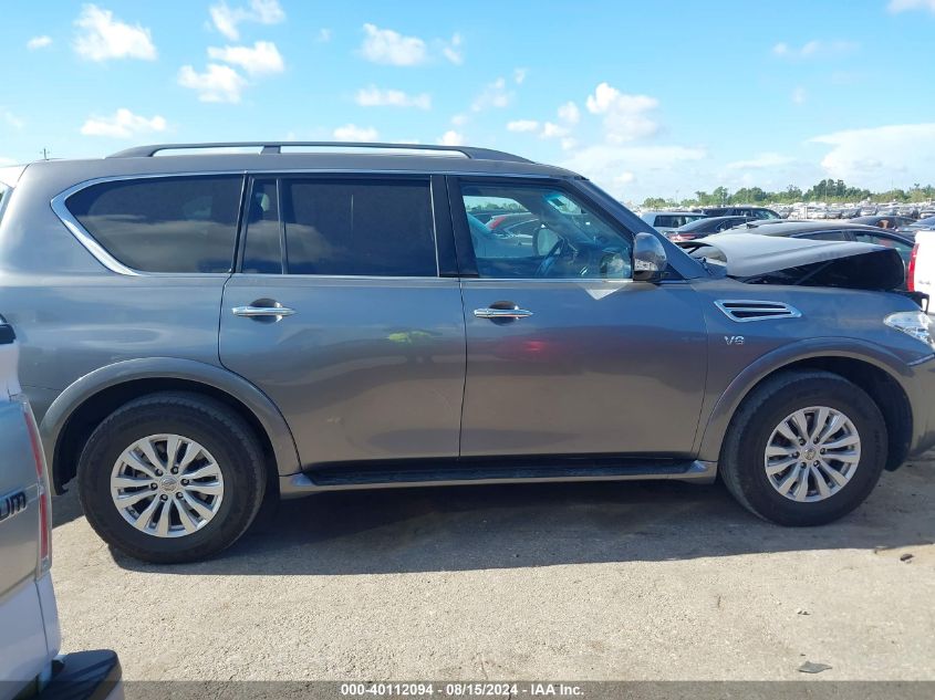 2017 Nissan Armada Sv VIN: JN8AY2ND5H9010507 Lot: 40112094