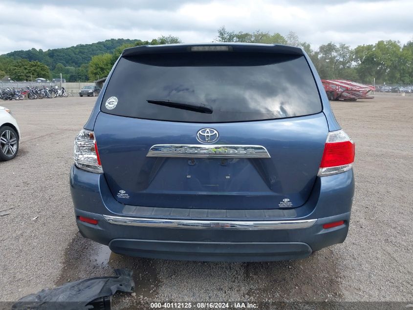 2011 Toyota Highlander VIN: 5TDZA3EH2BS014499 Lot: 40112125