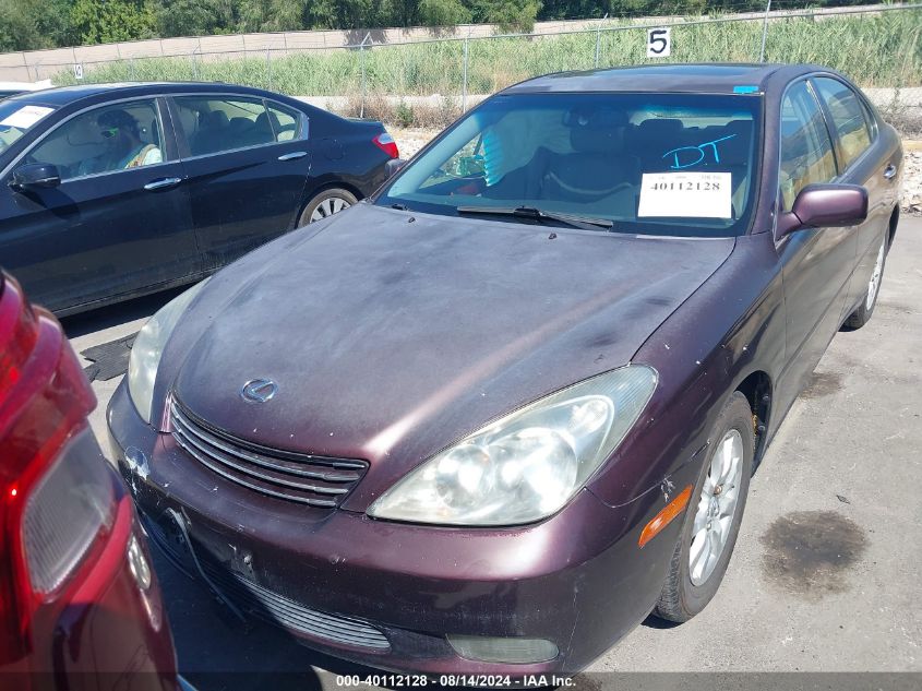 2002 Lexus Es 300 VIN: JTHBF30G120056701 Lot: 40112128