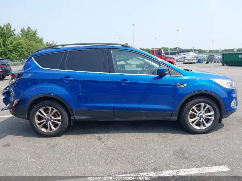 2018 Ford Escape Sel VIN: 1FMCU9HD0JUB66182 Lot: 40112170