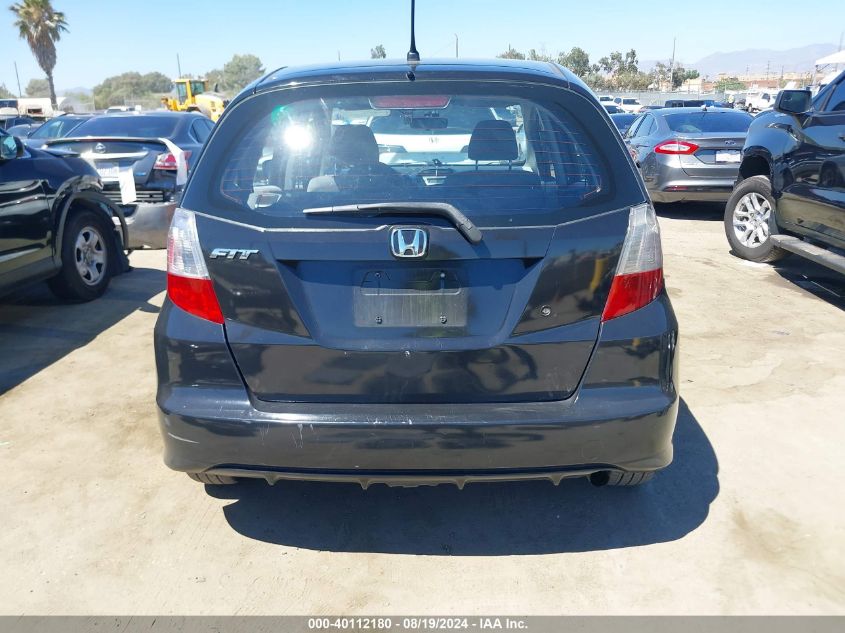 2010 Honda Fit VIN: JHMGE8H29AS023818 Lot: 40112180