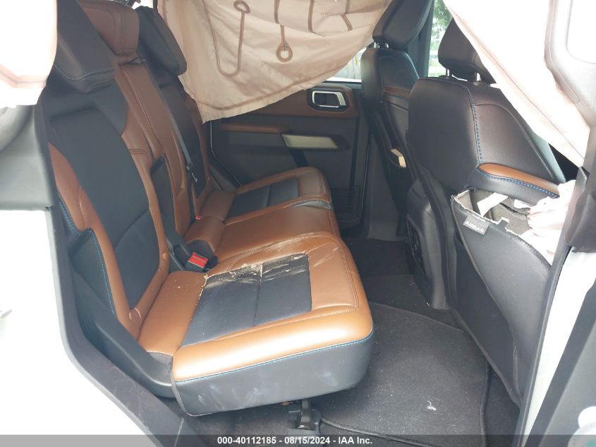 2022 Ford Bronco Big Bend/Black Diamond/Outer Banks VIN: 1FMDE5BH5NLB23796 Lot: 40112185