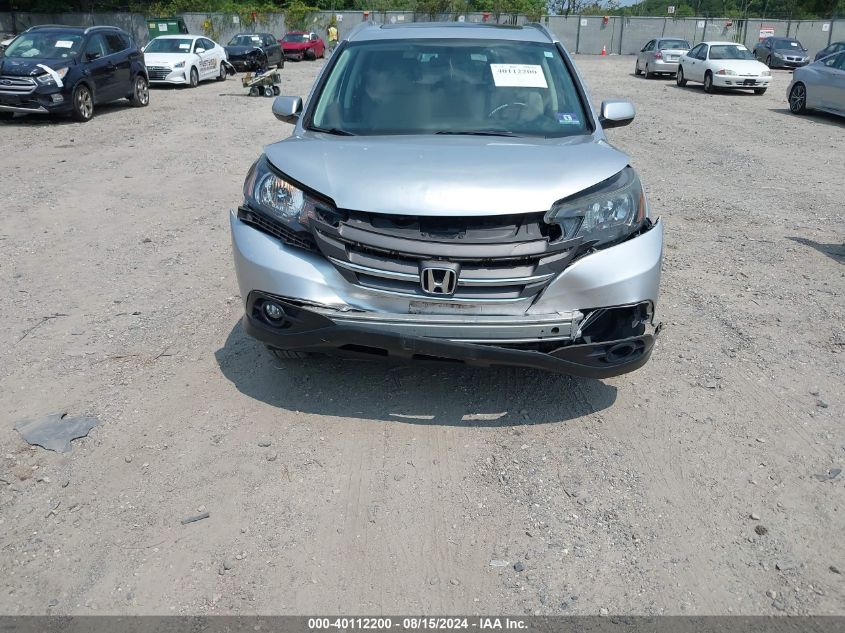 2013 Honda Cr-V Ex-L VIN: 2HKRM4H75DH682774 Lot: 40112200