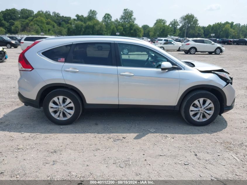 2013 Honda Cr-V Ex-L VIN: 2HKRM4H75DH682774 Lot: 40112200