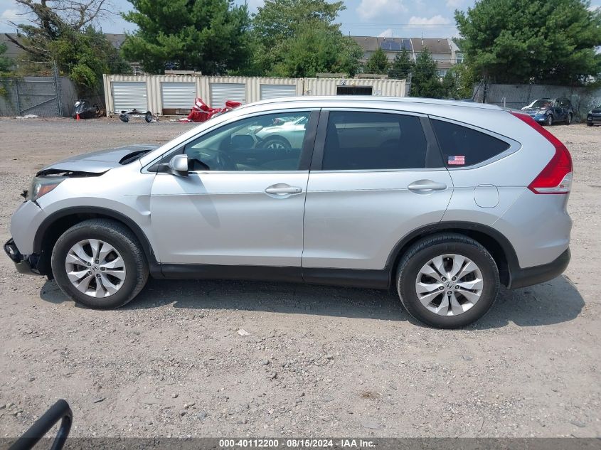2013 Honda Cr-V Ex-L VIN: 2HKRM4H75DH682774 Lot: 40112200