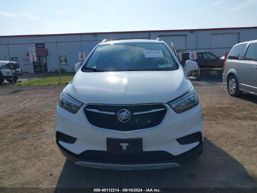 2019 Buick Encore Awd Preferred VIN: KL4CJESB7KB934955 Lot: 40112214