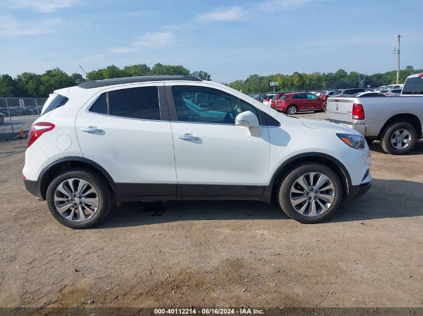 2019 Buick Encore Awd Preferred VIN: KL4CJESB7KB934955 Lot: 40112214