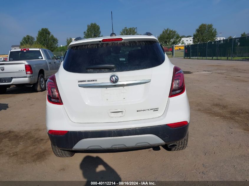 2019 Buick Encore Awd Preferred VIN: KL4CJESB7KB934955 Lot: 40112214