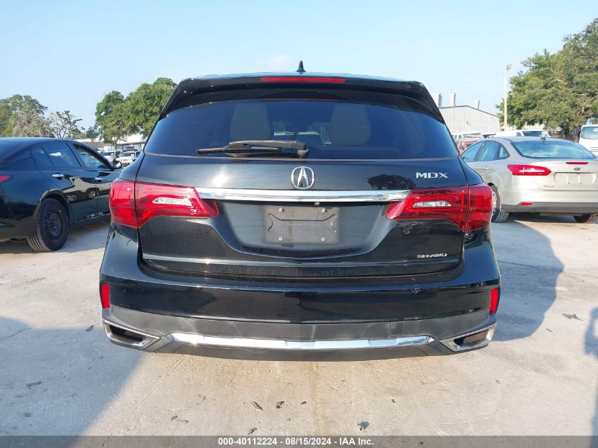 2018 Acura Mdx VIN: 5J8YD4H38JL009835 Lot: 40112224