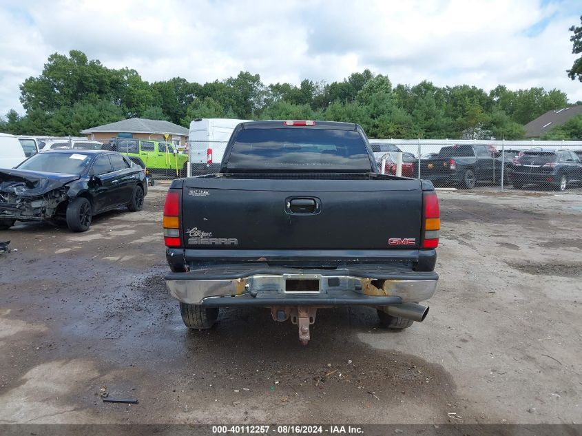 2006 GMC Sierra 2500Hd Slt VIN: 1GTHK23D16F231681 Lot: 40112257