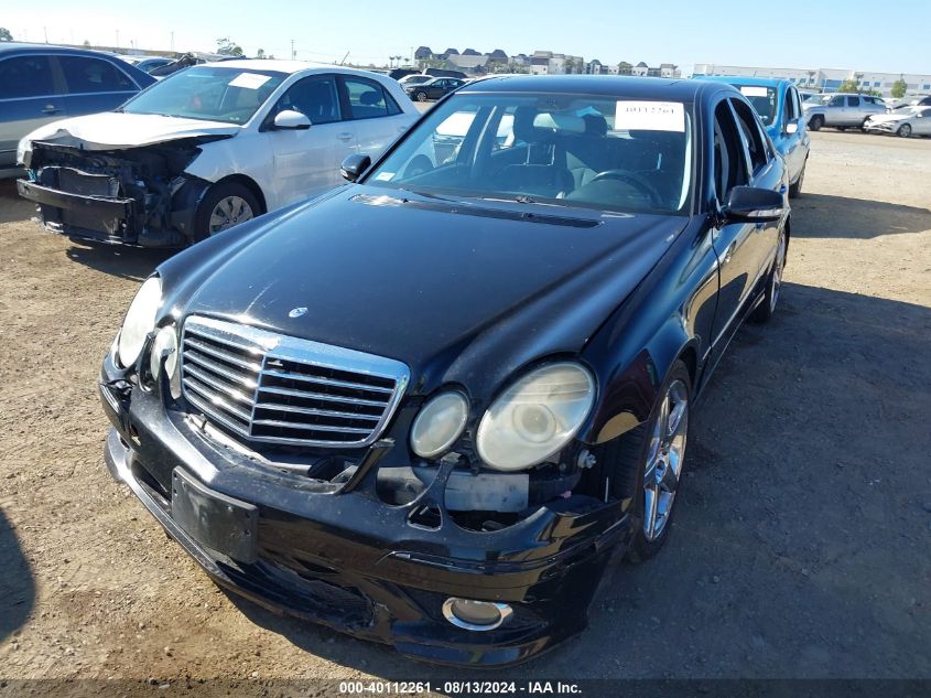 2009 Mercedes-Benz E 550 VIN: WDBUF72X89B376383 Lot: 40112261