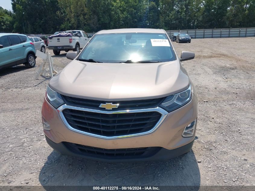 2018 Chevrolet Equinox Lt VIN: 3GNAXJEV2JL376883 Lot: 40112275