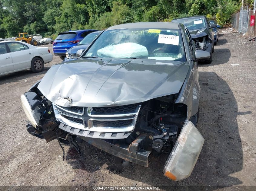 2012 Dodge Avenger Sxt VIN: 1C3CDZCBXCN225458 Lot: 40112277