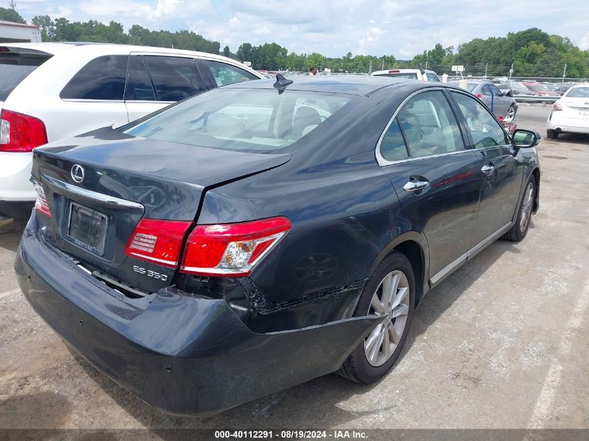 2011 Lexus Es 350 VIN: JTHBK1EG9B2453344 Lot: 40112291