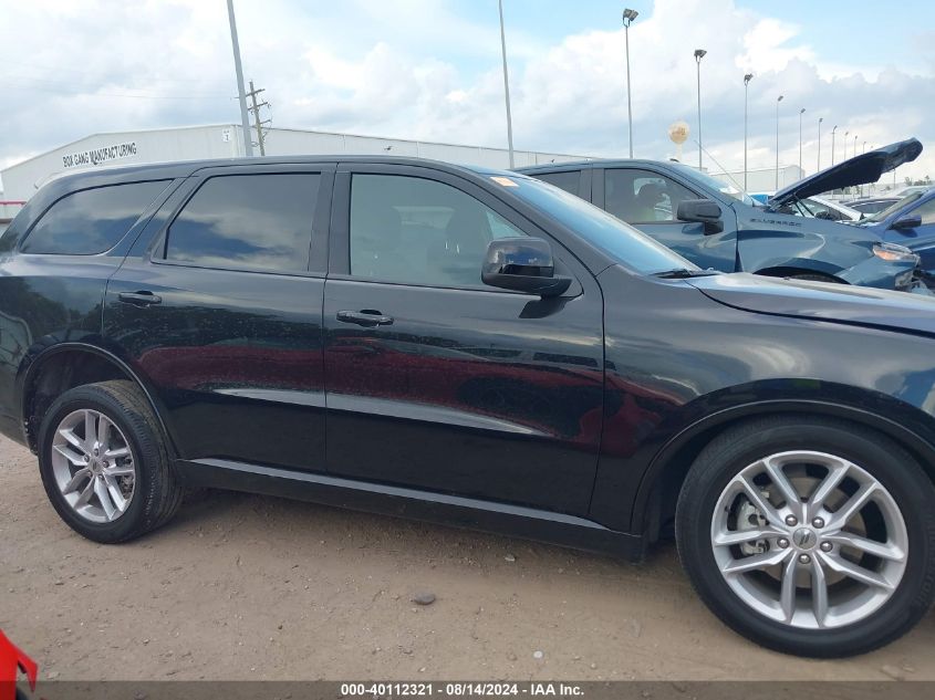 2023 Dodge Durango Gt Awd VIN: 1C4RDJDG1PC675518 Lot: 40112321