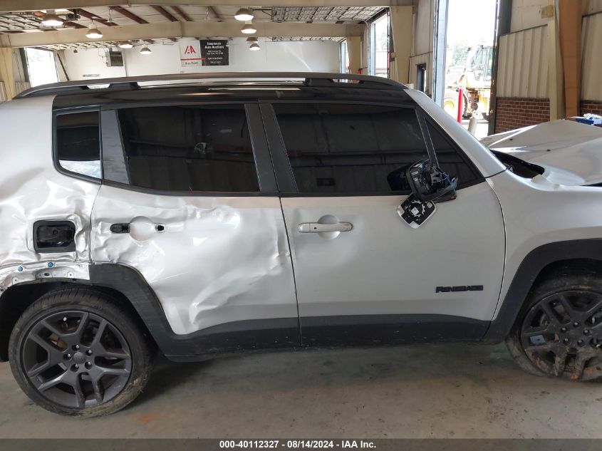 2020 Jeep Renegade High Altitude Fwd VIN: ZACNJAB10LPL89314 Lot: 40112327